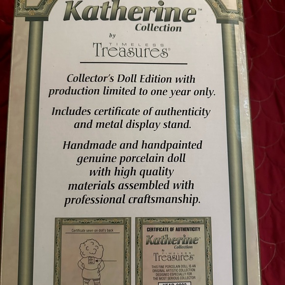 katherine collection timeless treasures doll year 2002 - Picture 8 of 9